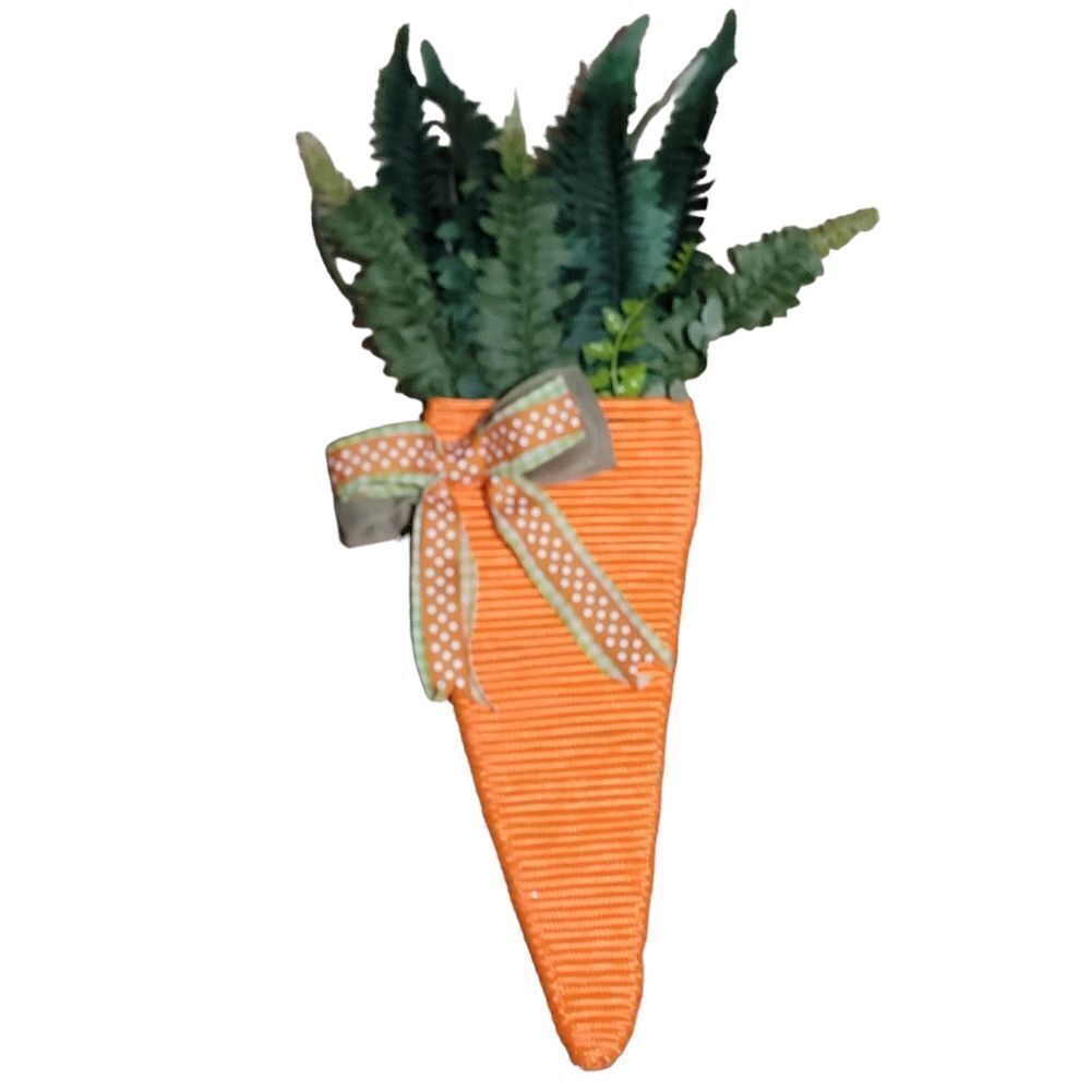 Easter Carrot door hanger